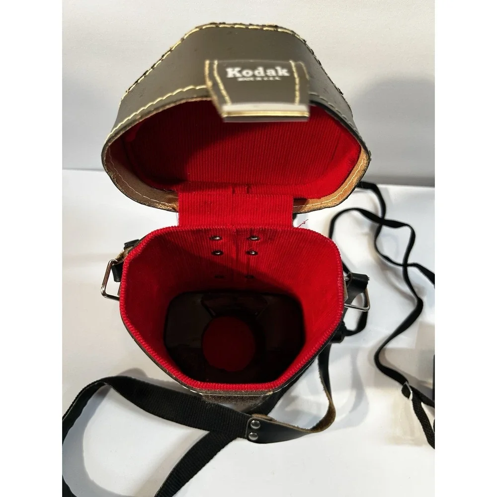 Vintage Kodak XL55 Super 8 Movie Camera Ektar Zoom Lens Case Untested Retro Film
